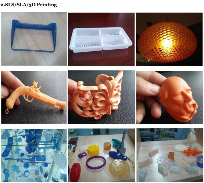 Kundenspezifischer Plastikprototyp SLA 3D, das schnelle Erstausführungs-Dienstleistungen druckt