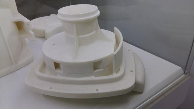 Kundengebundene weiße Nylonteile mit Druckservice der hohen Präzisions-SLS 3D