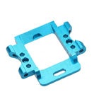 China anodisieren Sie Rapidprototyp Teile blaue Farbecnc-Prägealuminiums 6061 Metall Firma